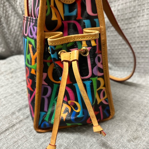 Dooney and Bourke doodle print laptop bag/tote bag - Picture 8 of 12